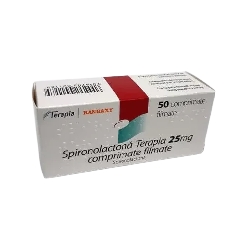 Spironolactona 25mg, 50 comprimate filmate, Terapia