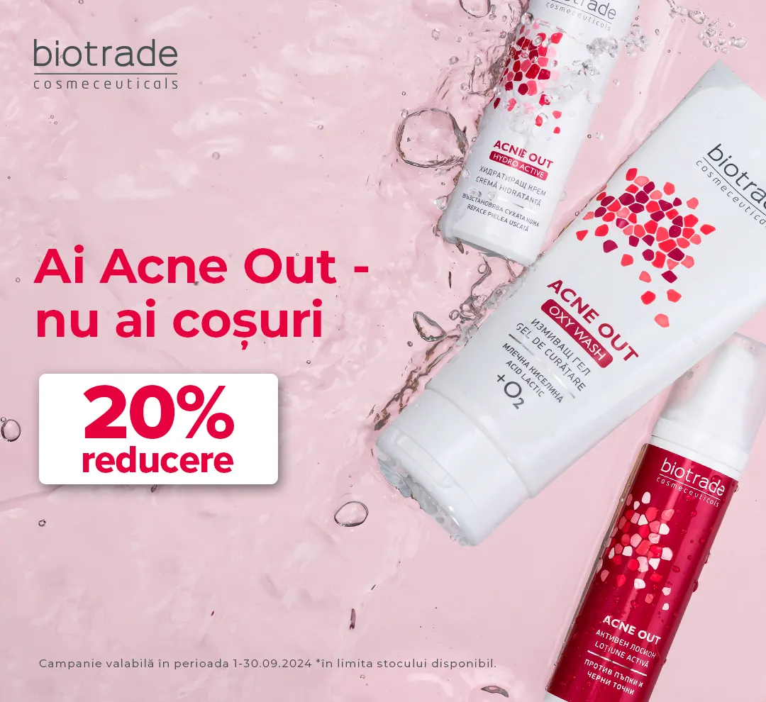 Ofertele lunii septembrie, 2024 Acne Out