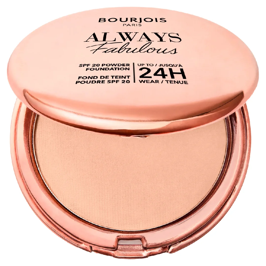 Fond de ten compact Always Fabulous 125 Ivory, 7g, Bourjois 