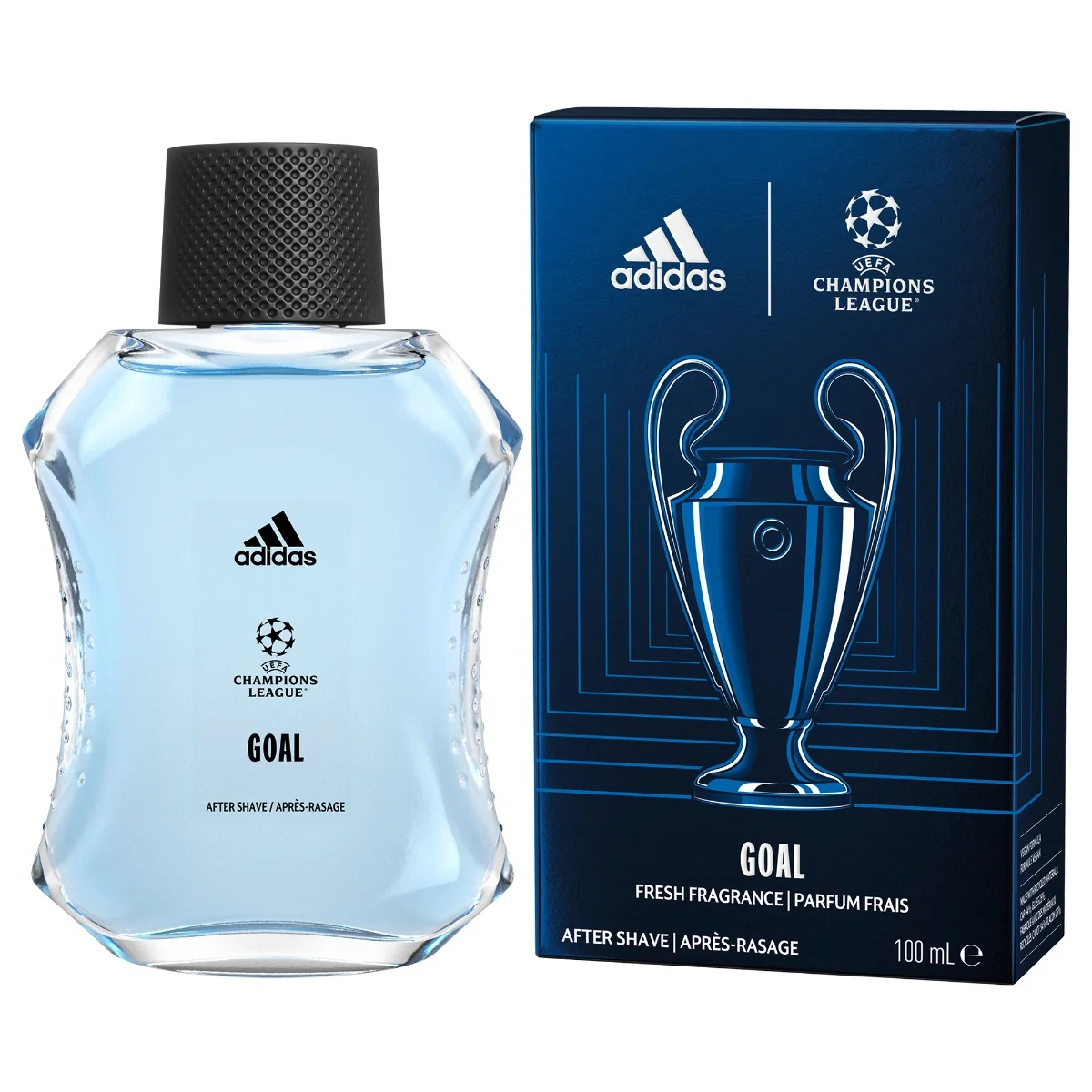 After shave pentru barbati UEFA Goal Edition, 100ml, Adidas 