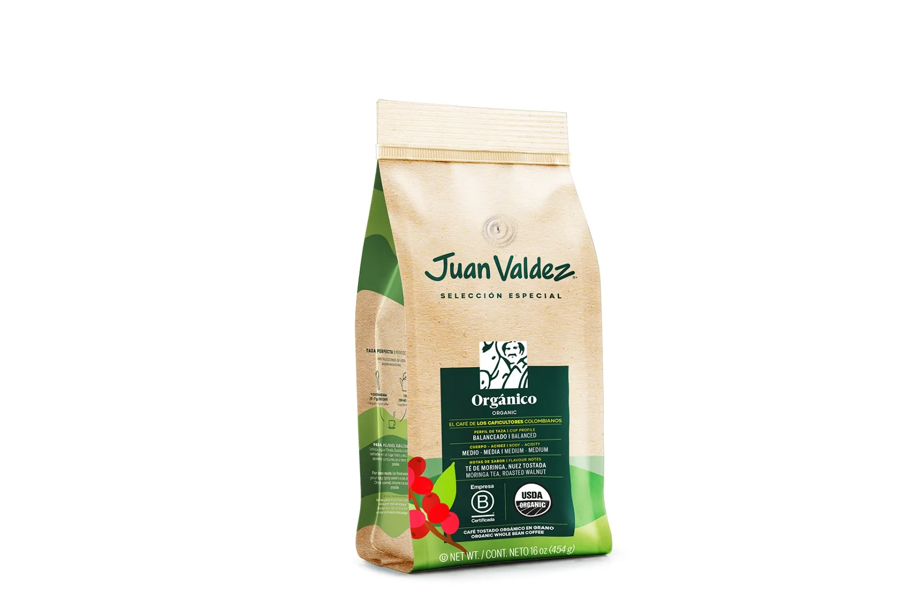 Cafea boabe eco, 500g, Juan Valdez 