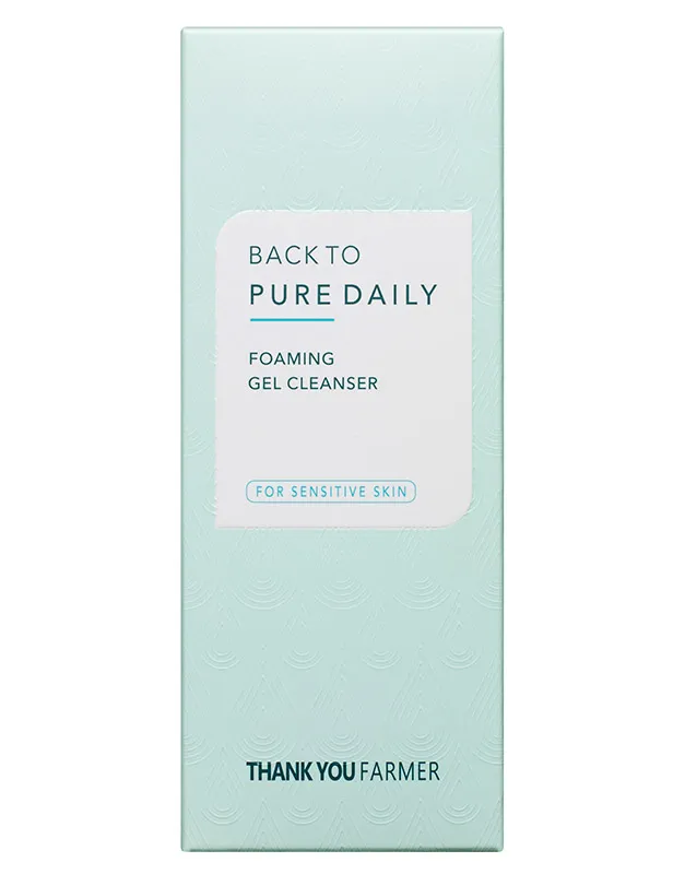 Gel spumant pentru curatare Back to Pure Daily, 200ml, Thank You Farmer 