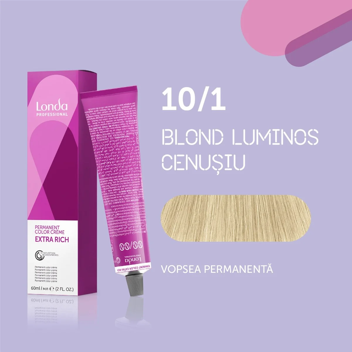 Vopsea permanenta 10/1 Extra Rich, 60ml, Londa Professional 