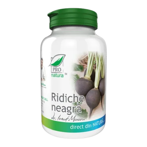 Ridiche neagra, 60 capsule, Pro Natura