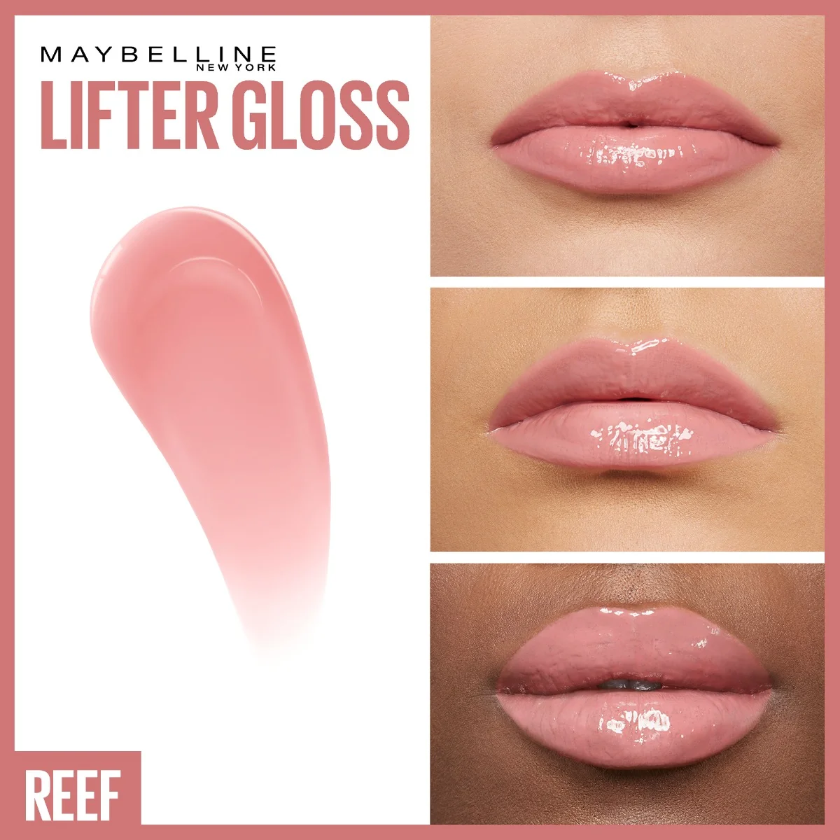 Luciu de buze Lifter Gloss 006 Reef, 5.4ml, Maybelline 