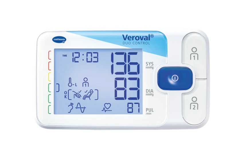 Tensiometru digital de brat Alb Veroval Duo Control Large, 1 bucata, Hartmann