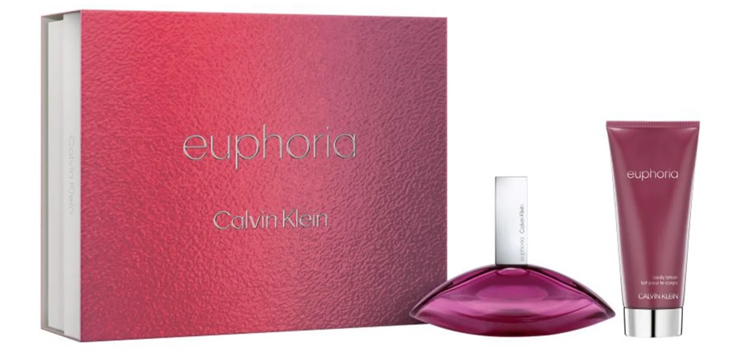 Set pentru femei Euphoria Apa de parfum 100ml + Lotiune de corp 100ml, Calvin Klein 