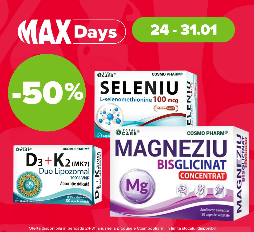 Oferta campanie Flash Deals  24-31 ianuarie Cosmopharm