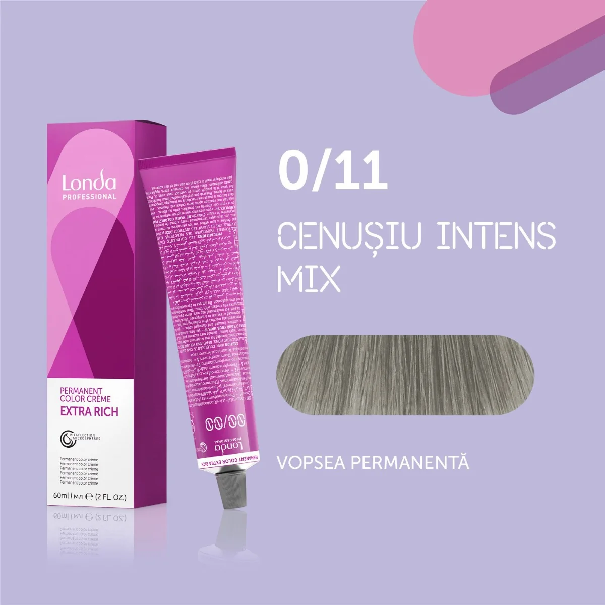 Vopsea permanenta 0/11 Extra Rich, 60ml, Londa Professional 