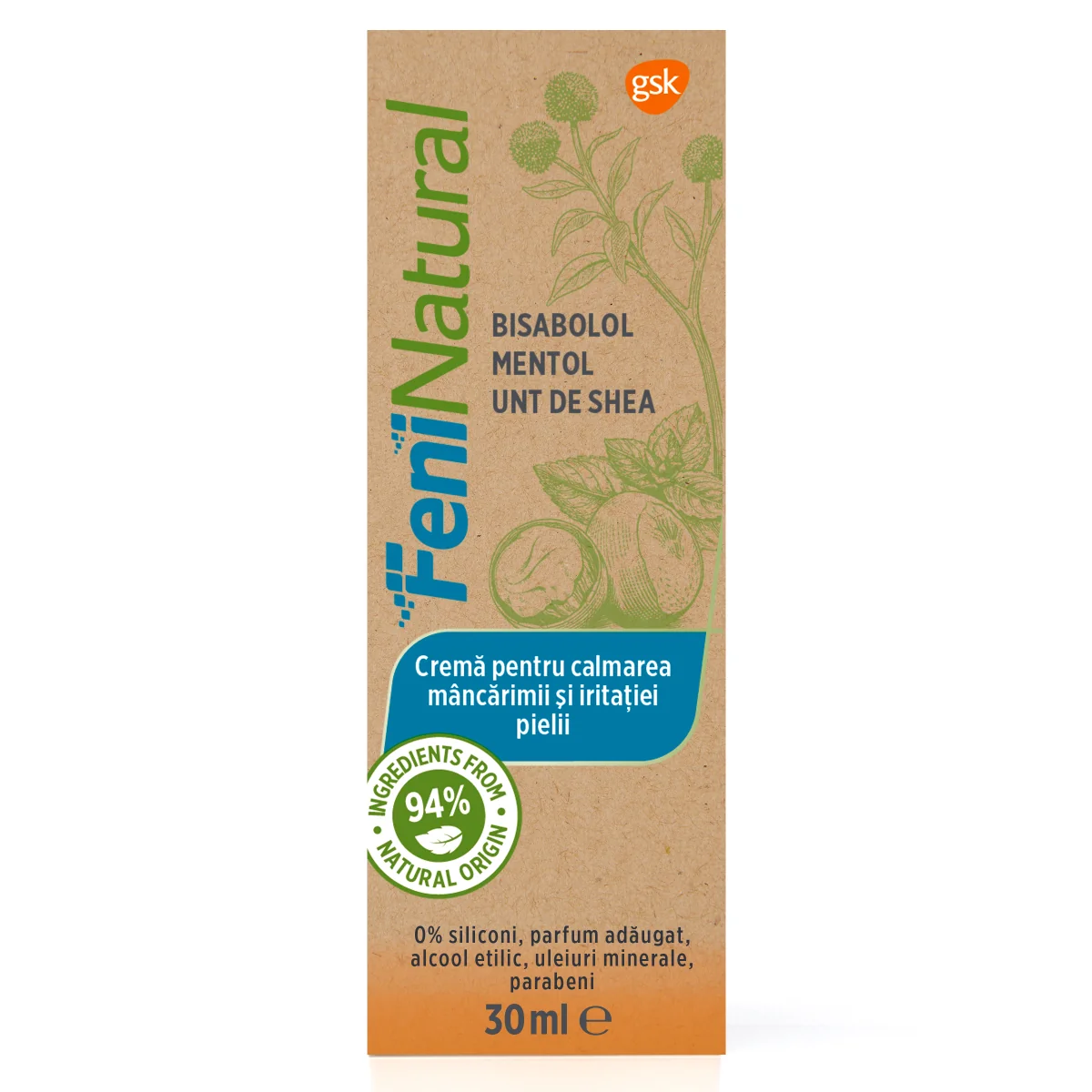 FeniNatural Crema, 30ml, Haleon 