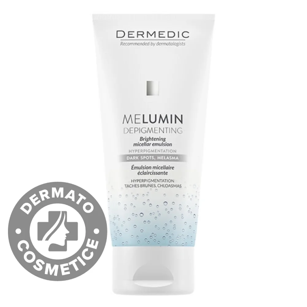 Emulsie micelara iluminatoare Melumin, 200ml, Dermedic 