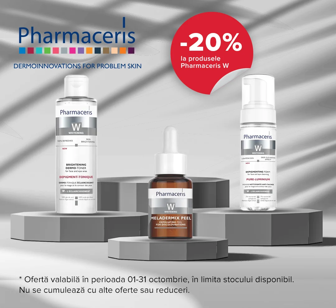 Ofertele lunii Octombrie 2024 Pharmaceris W