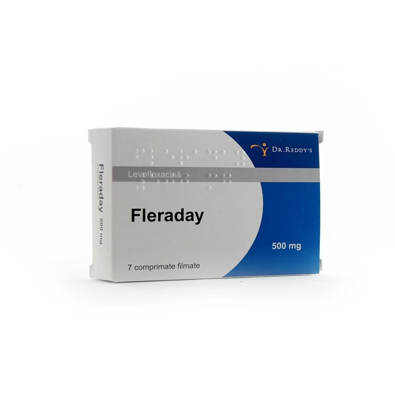 Fleraday 500mg, 7 comprimate filmate, Dr.Reddy's