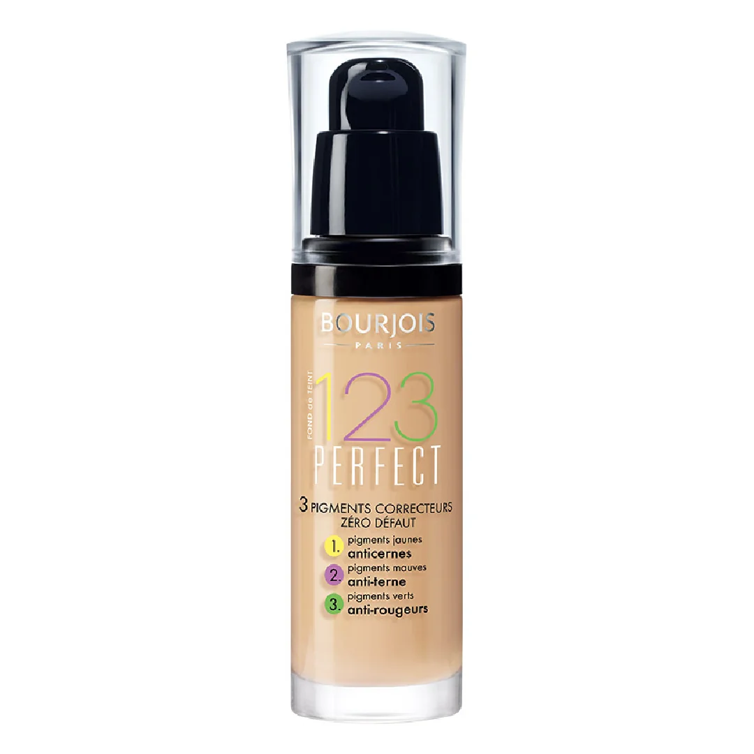 Fond de ten lichid 123 Perfect 53 Beige Clair, 30ml, Bourjois 