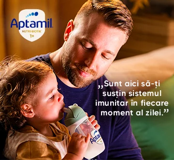 Aptamil - Suntem aici sa-ti sustinem sistemul imunitar in fiecare moment al zilei.