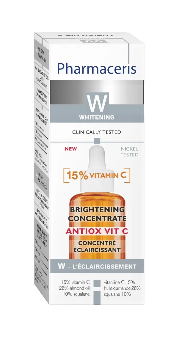 Concentrat antioxidant cu Vitamina C W, 30ml, Pharmaceris 