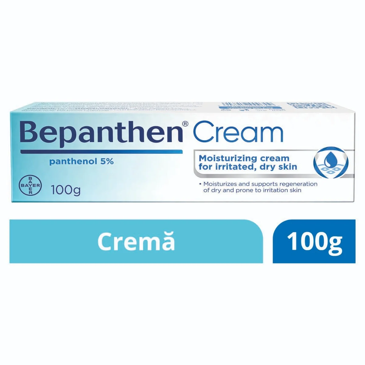 Crema cu 5% panthenol Bepanthen, 100g, Bayer 