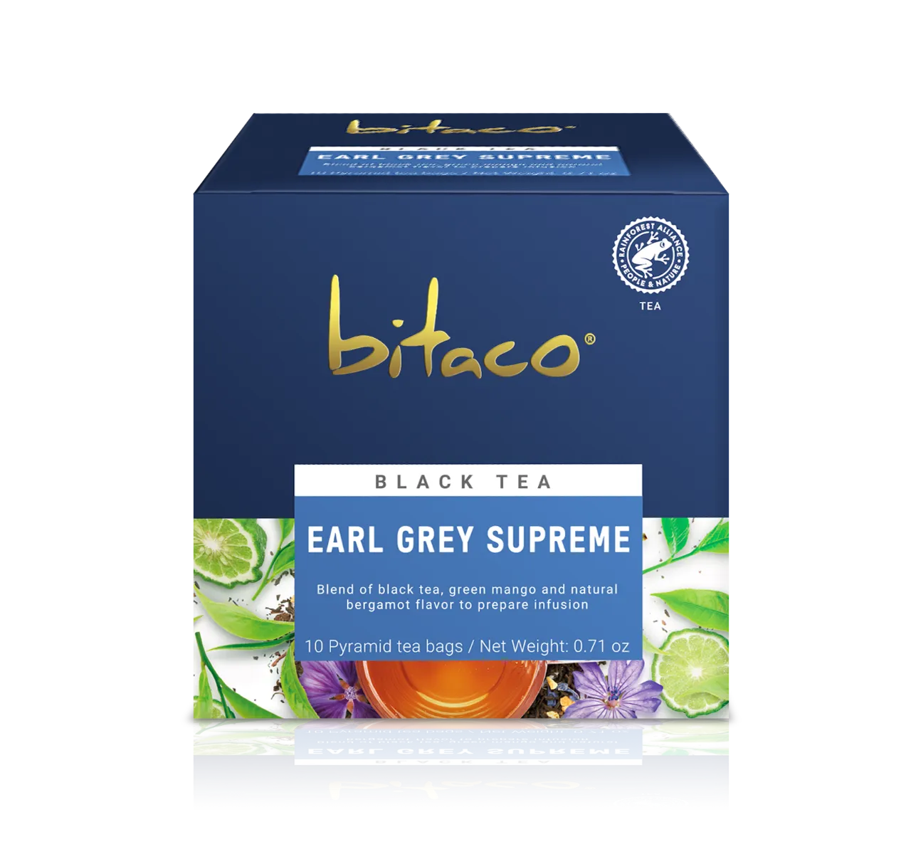Ceai negru Earl Gray Supreme, 20g, Bitaco
