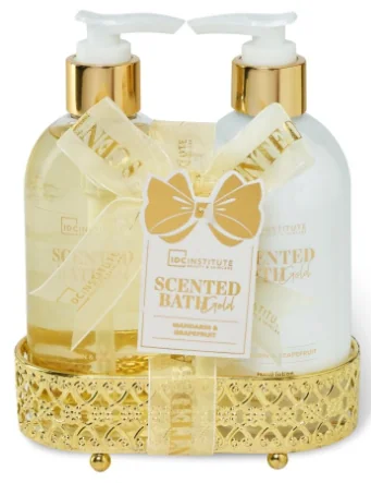 Set Ingrijire Duo Mandarin & Grapefruit Scented Bath Gold, IDC Institute