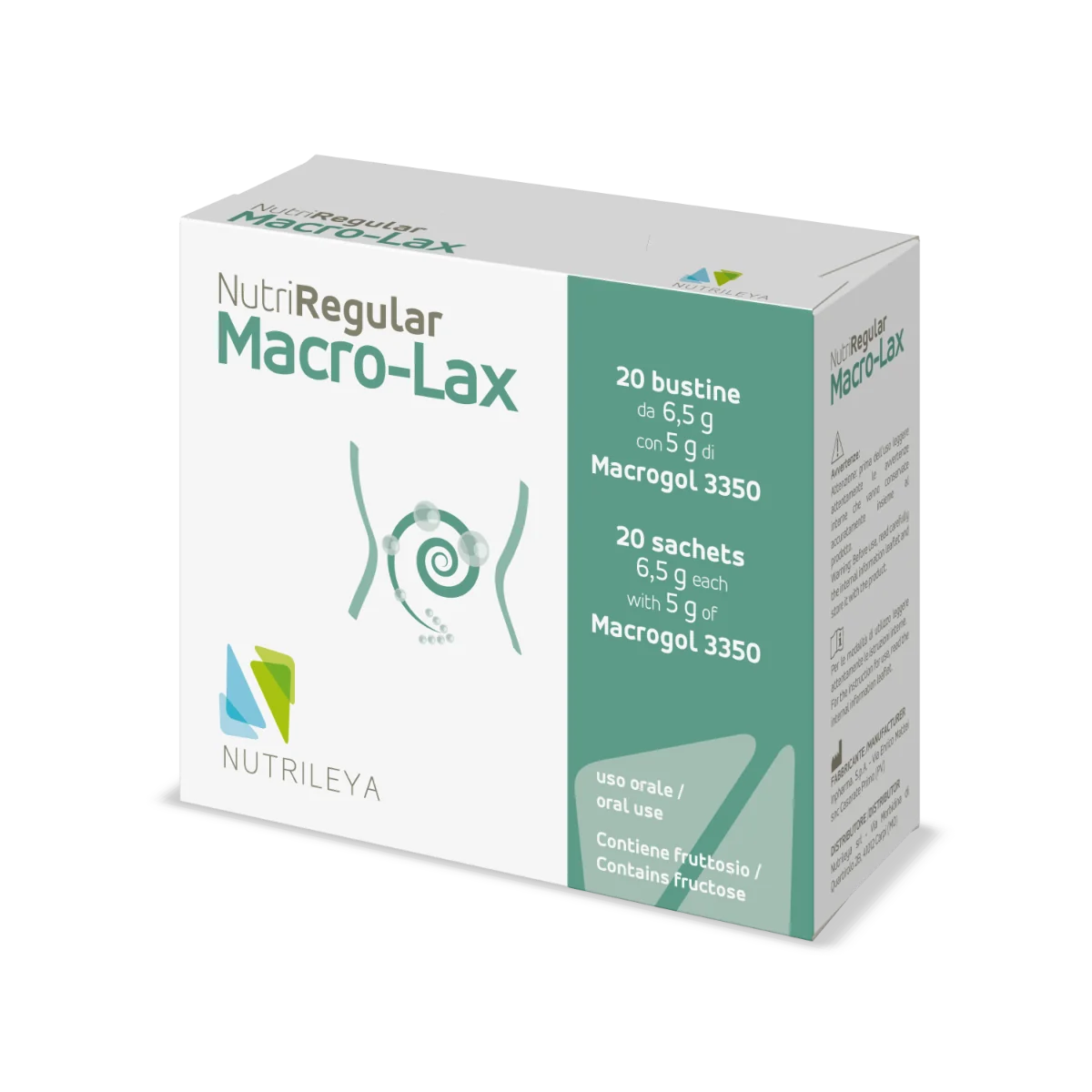 NutriRegular Macro-Lax, 20 plicuri, Nutrileya