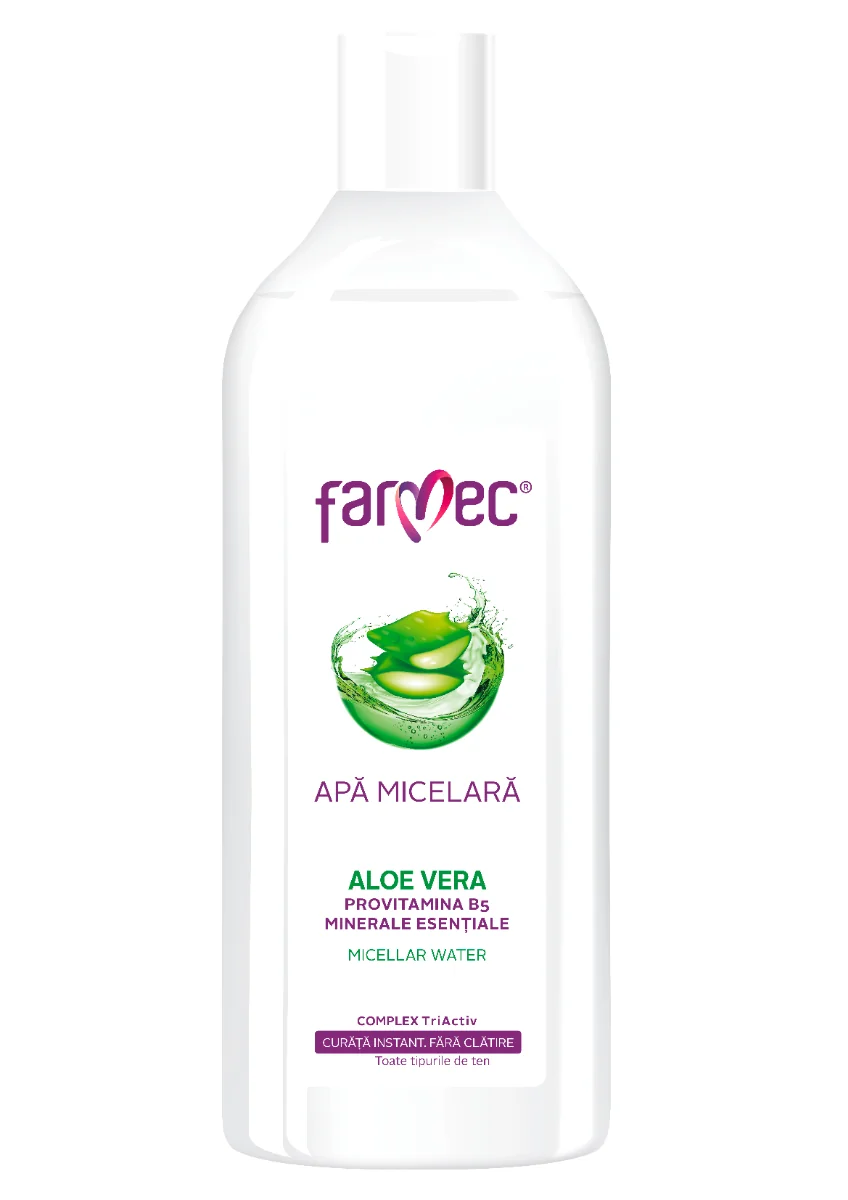 Apa micelara cu Aloe Vera, 400ml, Farmec