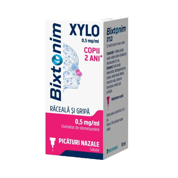 Bixtonim Xylo copii picaturi, 10ml, Biofarm