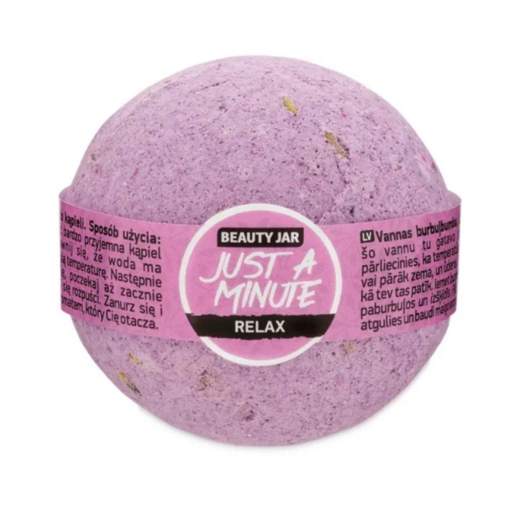 Bila de baie relaxanta cu lavanda Just a Minute, 150g, Beauty Jar