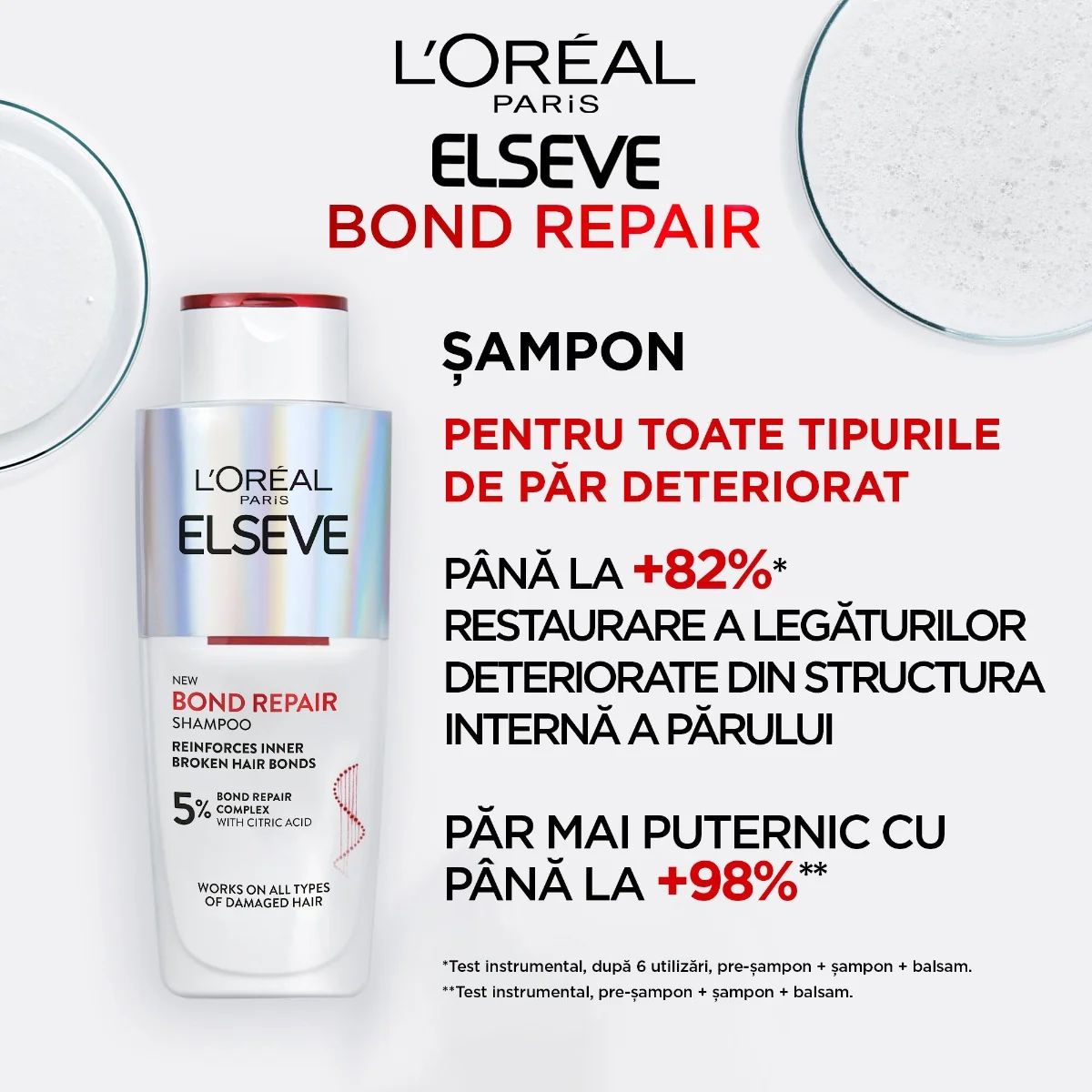 Sampon Bond Repair, 200ml, Elseve 