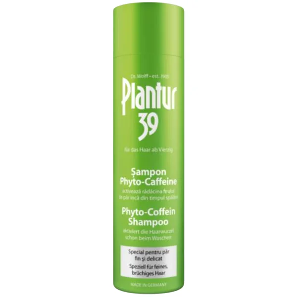 Sampon pentru par fin si delicat Plantur 39 Phyto-Caffeine, 250ml, Plantur