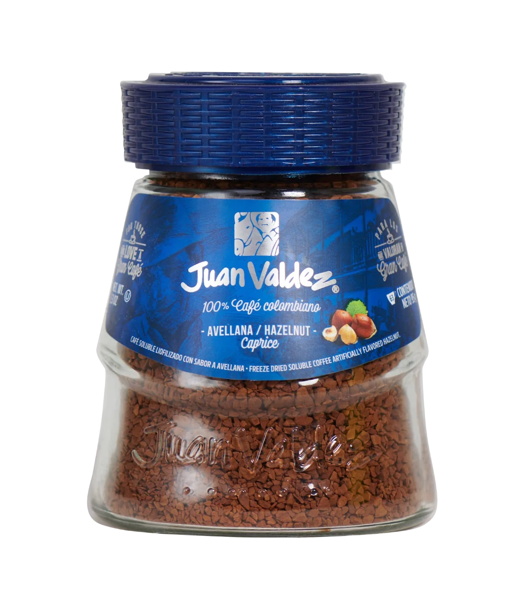 Cafea solubila liofilizata Alune de Padure, 95g, Juan Valdez