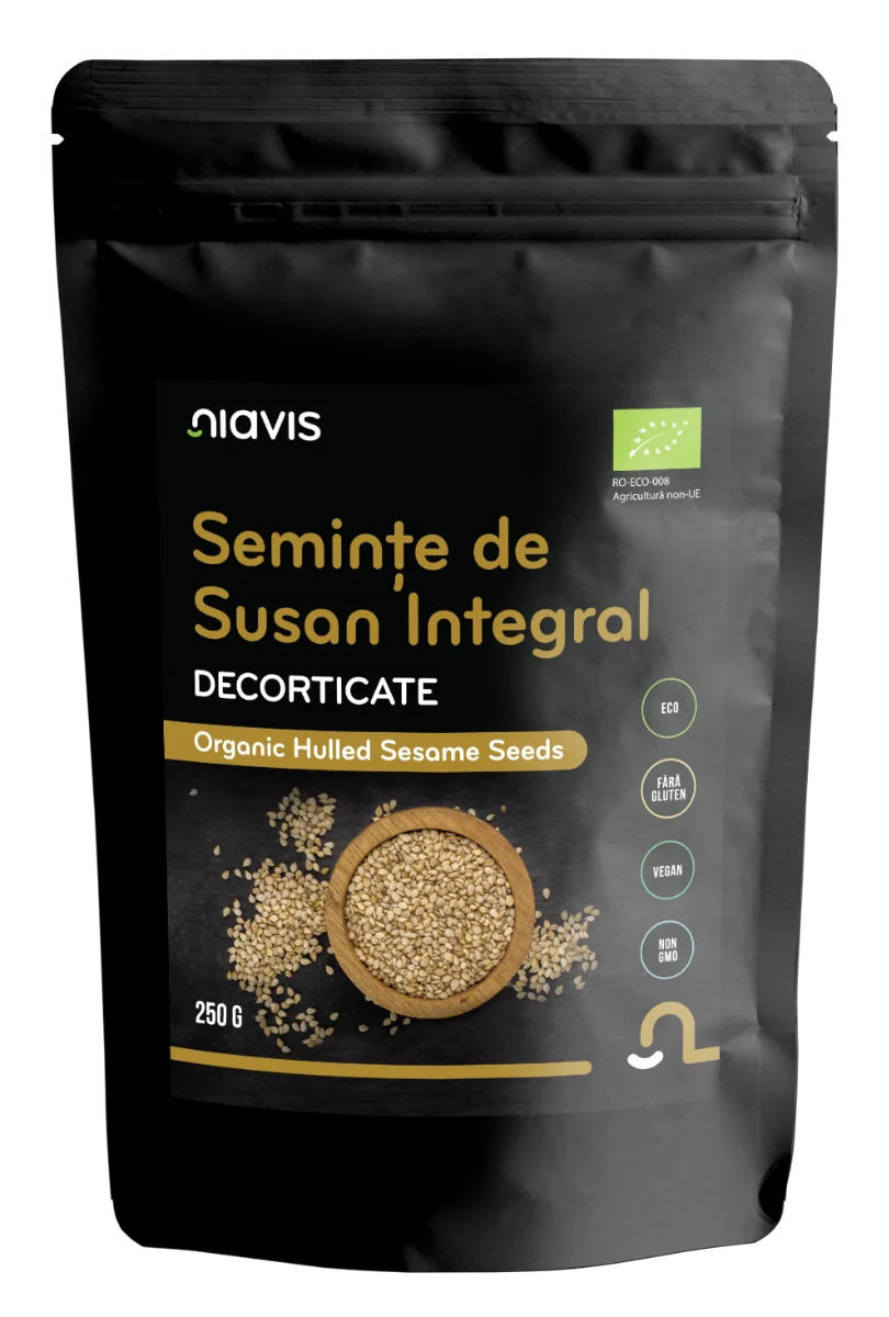 Seminte de susan integral ecologice, 250g, Niavis