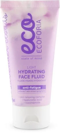 Solutie hidratanta cu textura usoara pentru fata Lavender Clouds, 50ml, Ecoforia