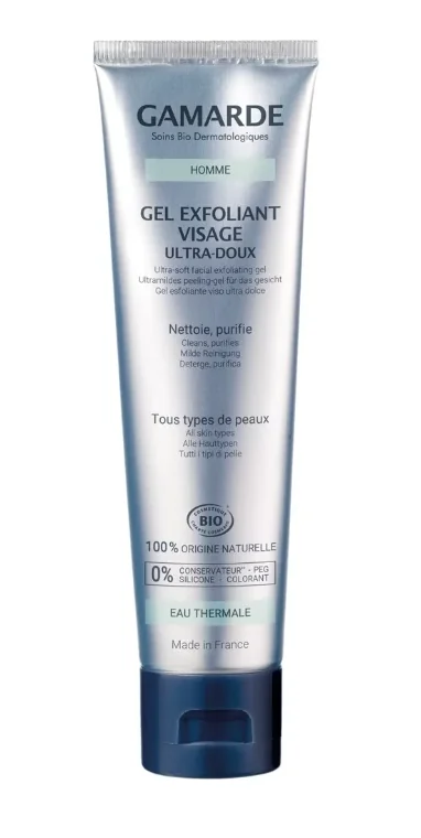 Gel exfoliant pentru barbati, 100g, Gamarde