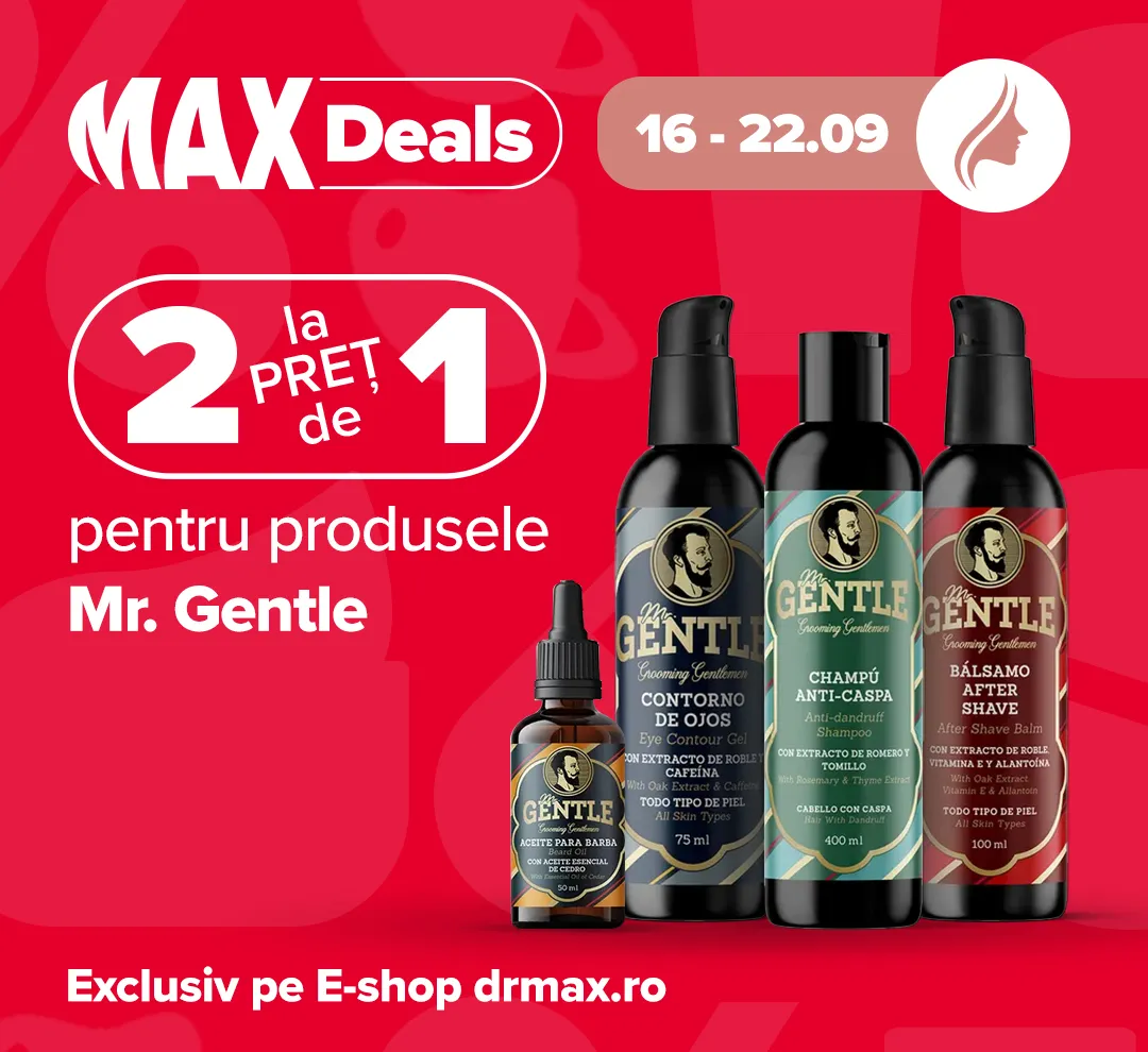 Max Deals Septembrie 2024 Mr. Gentle