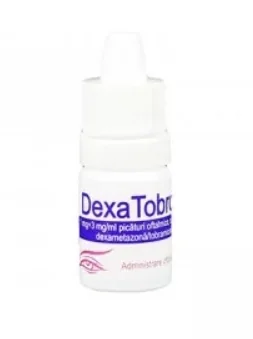 Dexatobrom picaturi oftalmice 3mg+1mg/ml, 5ml, Rompharm