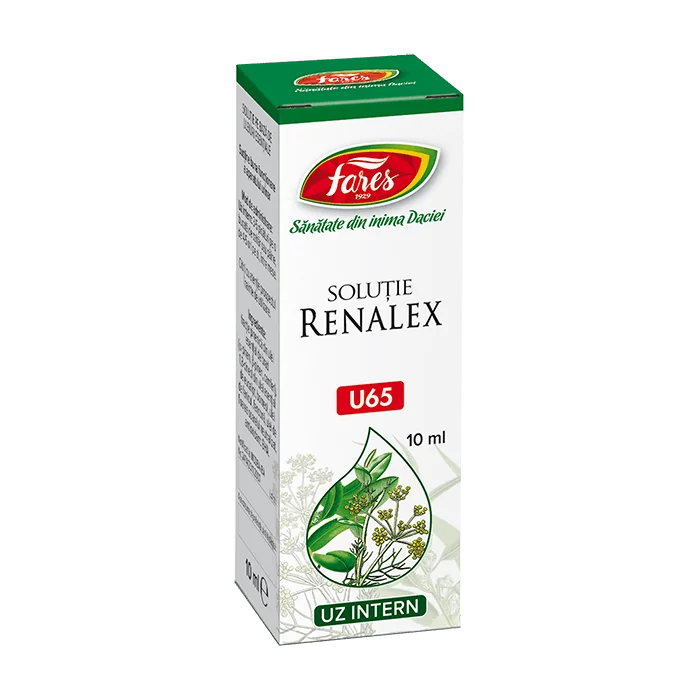 Renalex solutie U65, 10ml, Fares