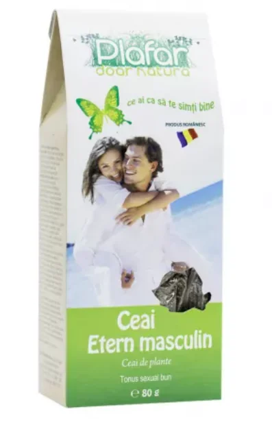 Ceai medicinal etern masculin, 50g, Plafar