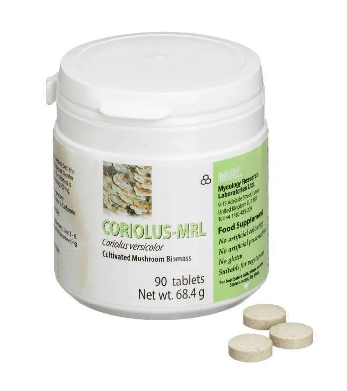 Coriolus MRL, 90 tablete, Mycology Research 