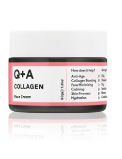 Crema de fata cu colagen, 50g, Q+A