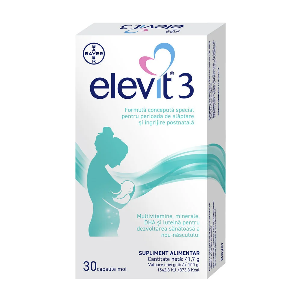 Elevit 3, 30 capsule, Bayer 