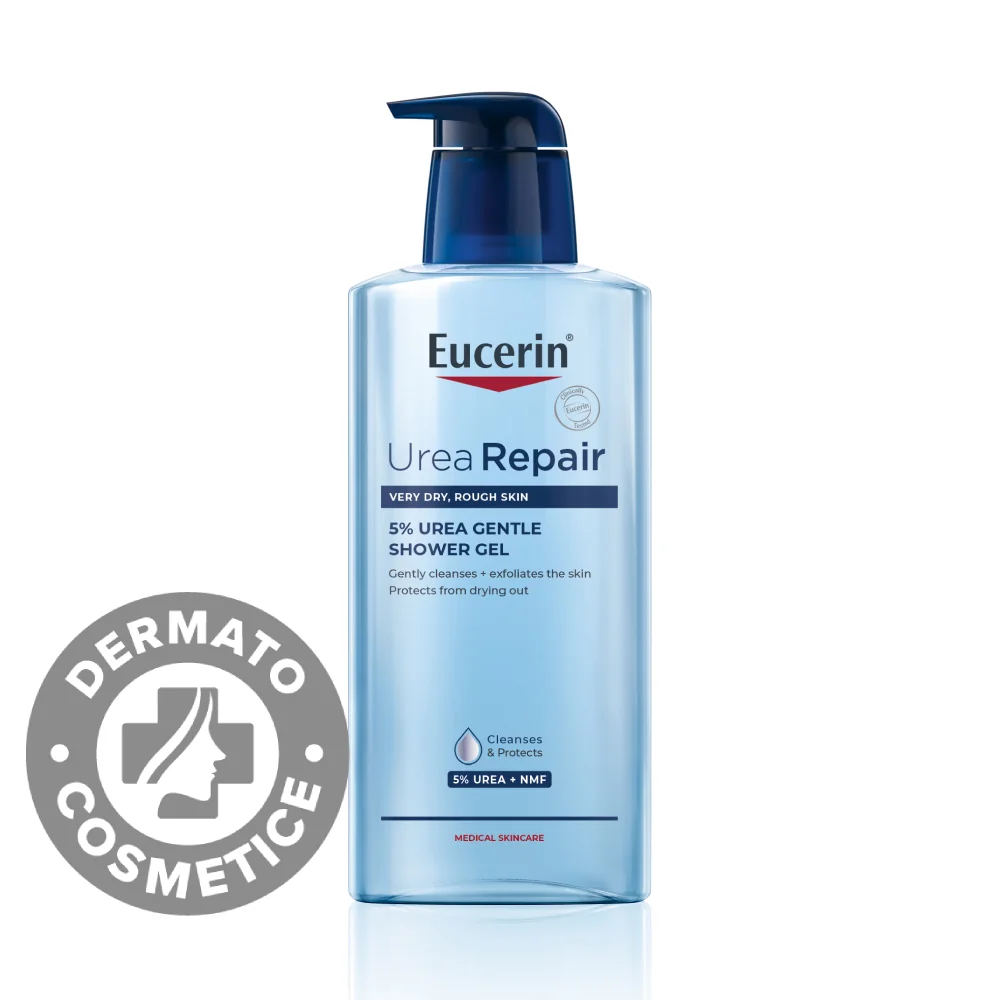 Gel de dus reparator cu 5% uree, 400ml, Eucerin