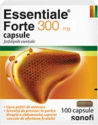 Essentiale Forte 300mg, 100 capsule, Sanofi