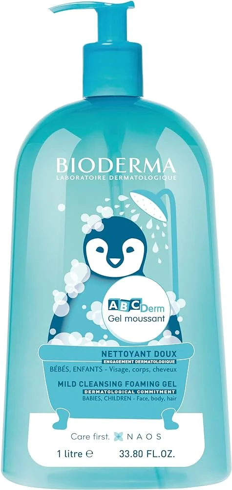 Gel spumant ABC Derm, 1000ml, Bioderma 