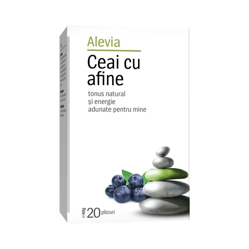 Ceai Afine, 20 plicuri, Alevia