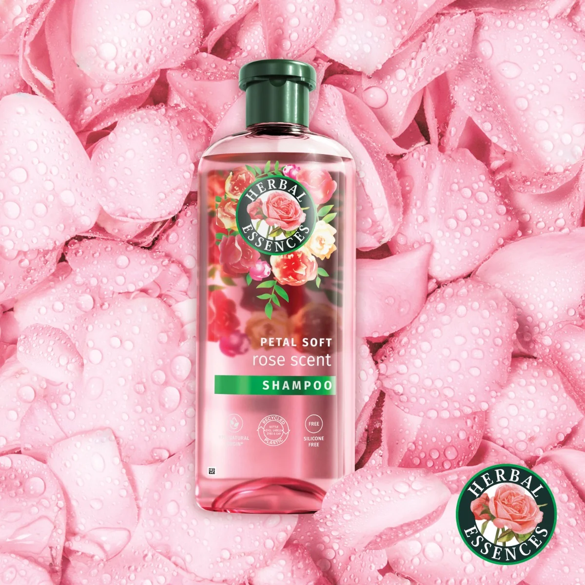 Set pentru femei Rose Scent Petal Soft, Herbal Essences 