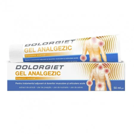 Dolorgiet gel analgezic, 50ml, Zdrovit