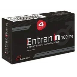 Entranin 100mg, 4 comprimate masticabile, Labormed