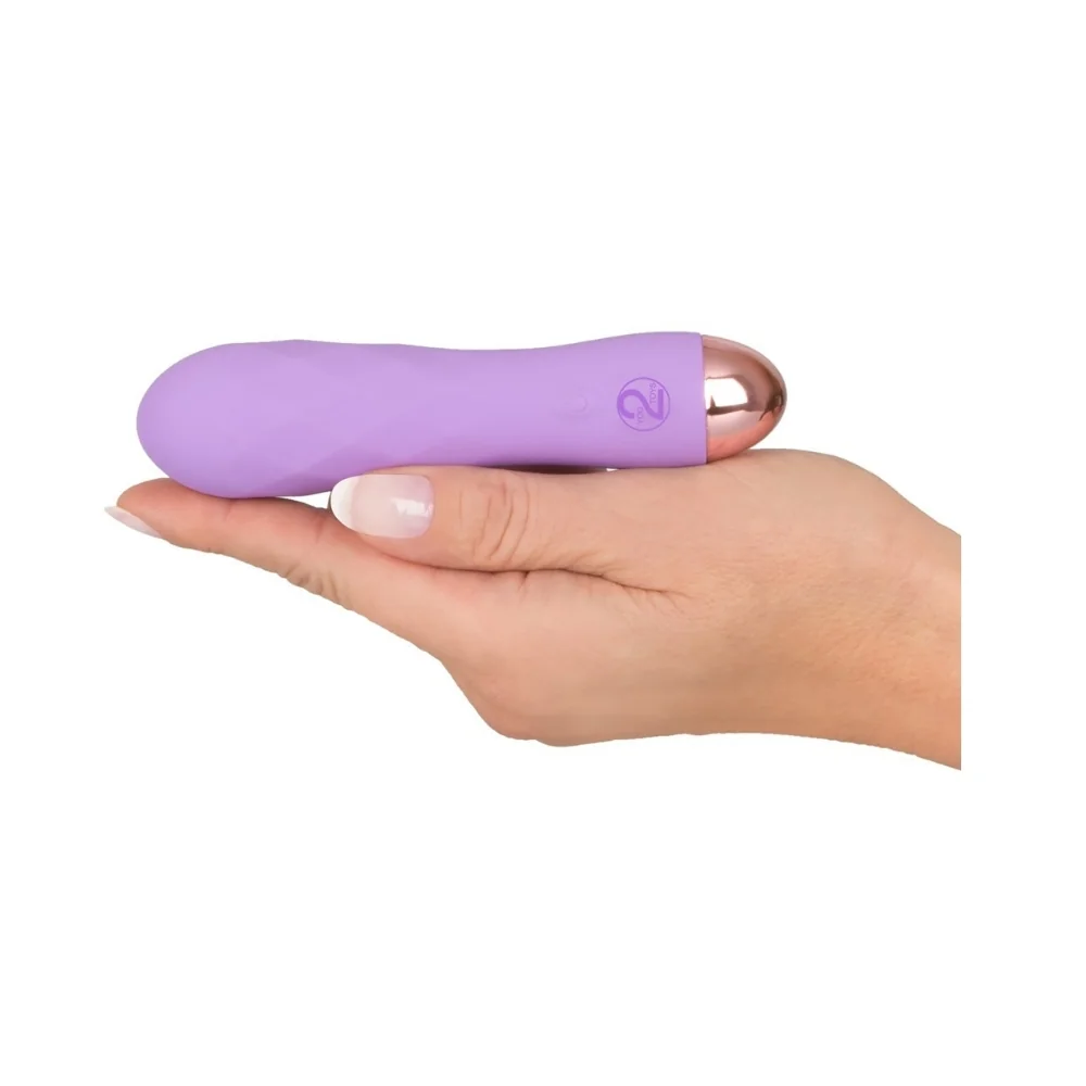 Mini vibrator cu 7 moduri de vibratie mov, 1 bucata, Cuties 