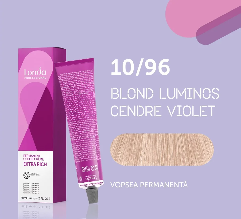 Vopsea permanenta 10/96 Extra Rich, 60ml, Londa Professional 