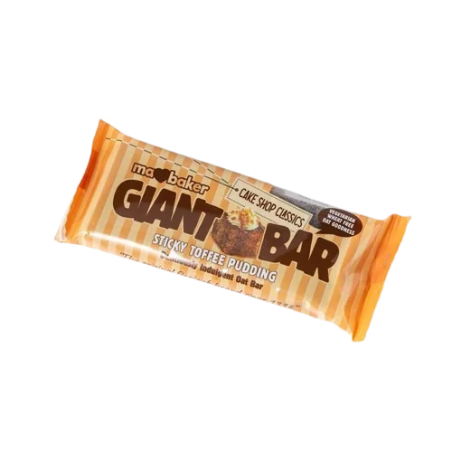 Baton din ovaz cu ciocolata si toffee Giant Bar, 100g, Ma Baker